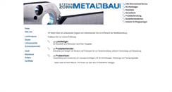 Desktop Screenshot of metallbau-zorn.de